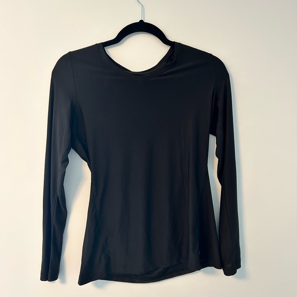 Black Long Sleeve Workout Top | Size S | Like new